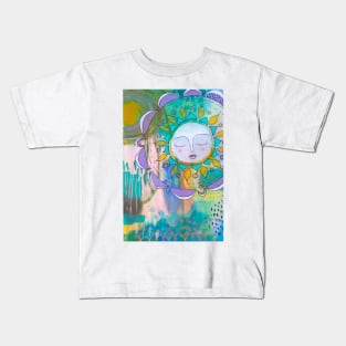 Mandala Moon Kids T-Shirt